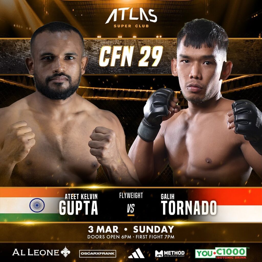 Ateet Kelvin Gupta vs Galih Tornado